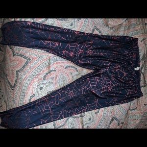Selling these spiderman flashy leggings